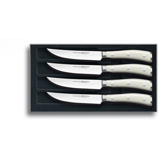 Wüsthof Classic Ikon Grillknivsset Vitt v1