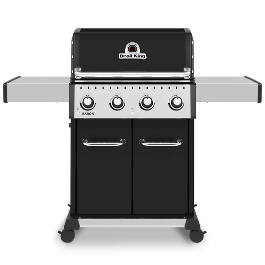 Broil King Baron 420 gasolgrill, svart