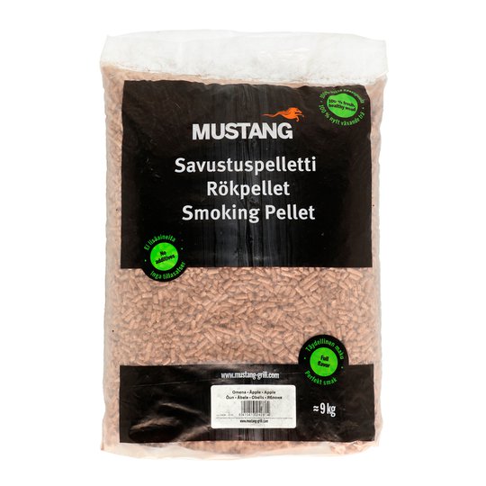 Mustang - Rökpellets Äpple 9 kg