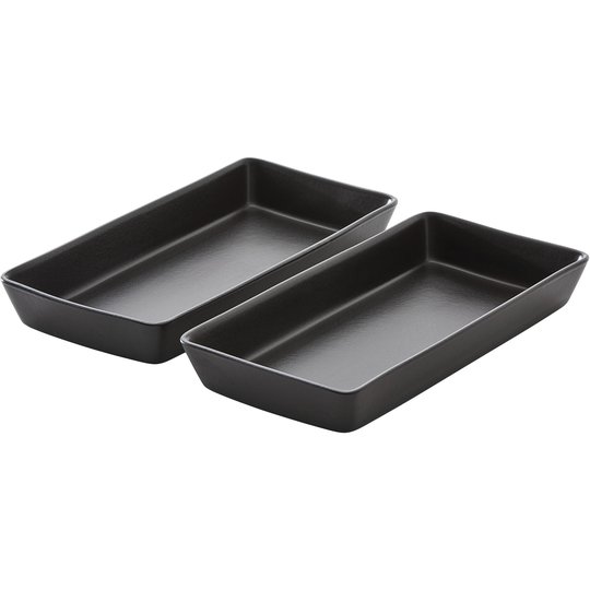 Aida Quadro Ungsform 2-Pack Svart