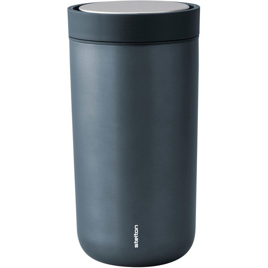 Stelton To Go Click d. steel 0,2 l. - blue, metallic