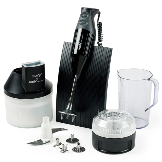 Bamix Swissline stavmixer superbox, svart