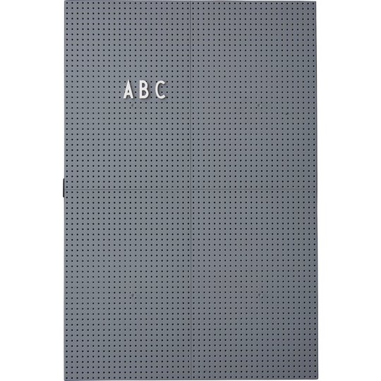 Design Letters Message Board A3, Mörkgrå