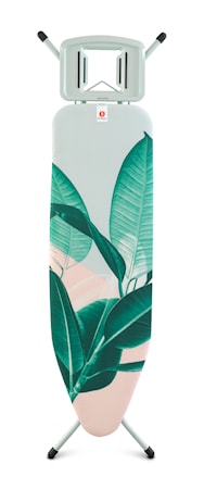 Strykbord Stl B med Solid Ångstrykjärnshållare Tropical Leaves