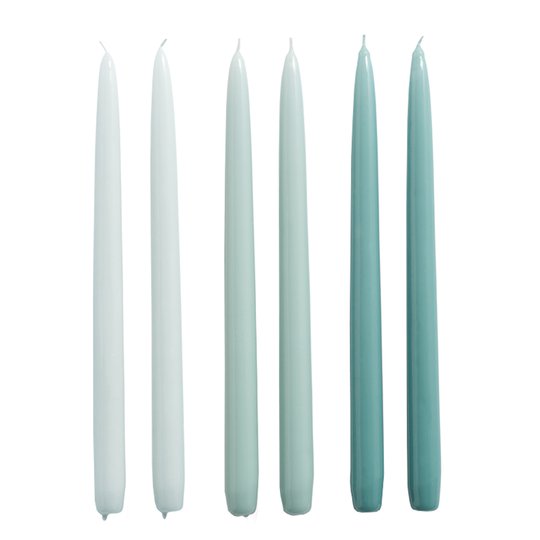 Hay - Ljus Konformade 6-pack Ice blue, Arctic blue, Teal
