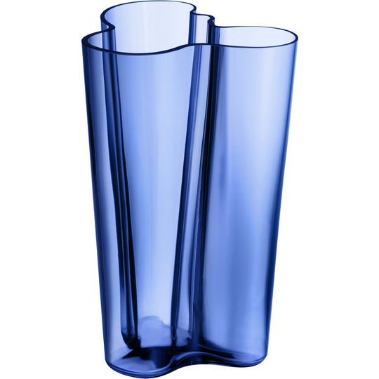 Iittala Aalto vas, 25,1 cm, ultramarinblå