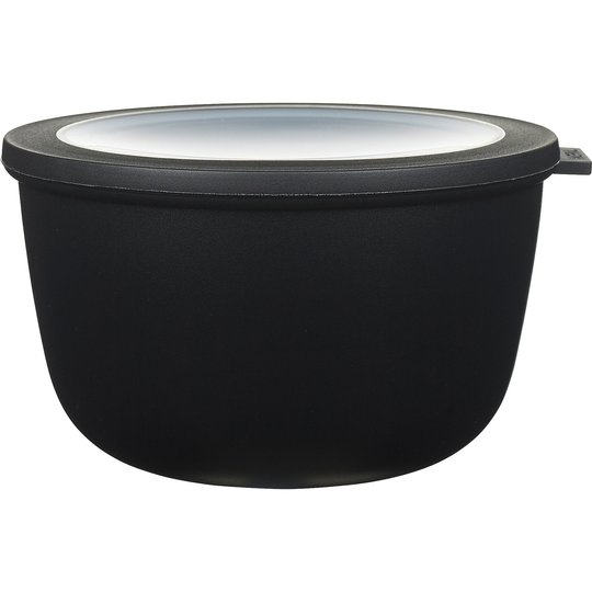 Rosti Mepal Skål med Lock Cirqula 2000 ml Svart