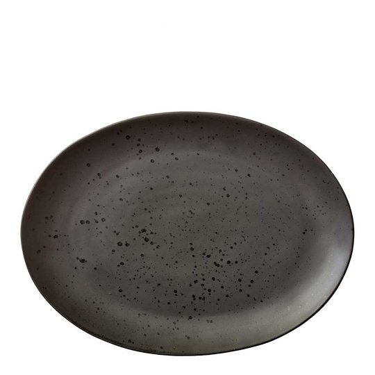 Bitz - Bitz Fat Oval 45x34 cm Svart