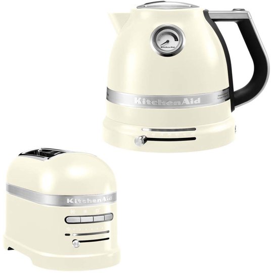 KitchenAid Brödrost och Vattenkokare 1,5 l Creme