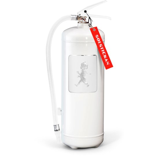Solstickan Design Brandsläckare 6kg, Vit