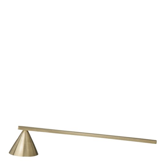 Ferm Living - Stone Ljussläckare Mässing 16,5 cm