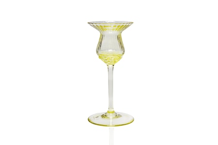 Tulipán Ljusstake 15 cm Citron