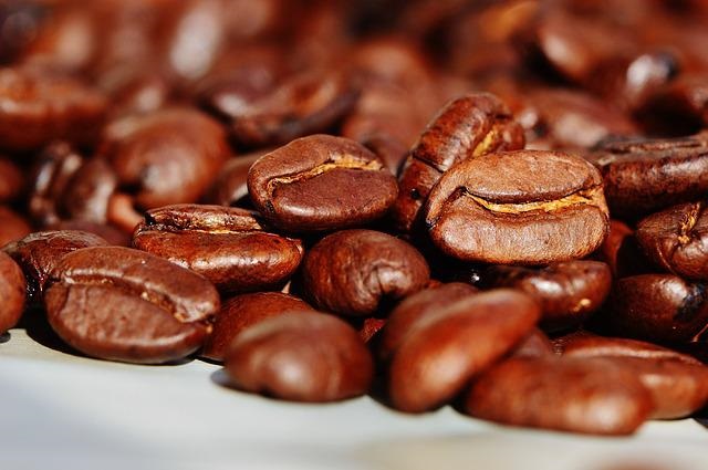 Rostade kaffebönor
